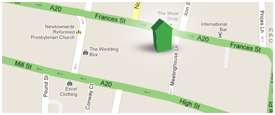 Peter Rogers Estate Agents location map